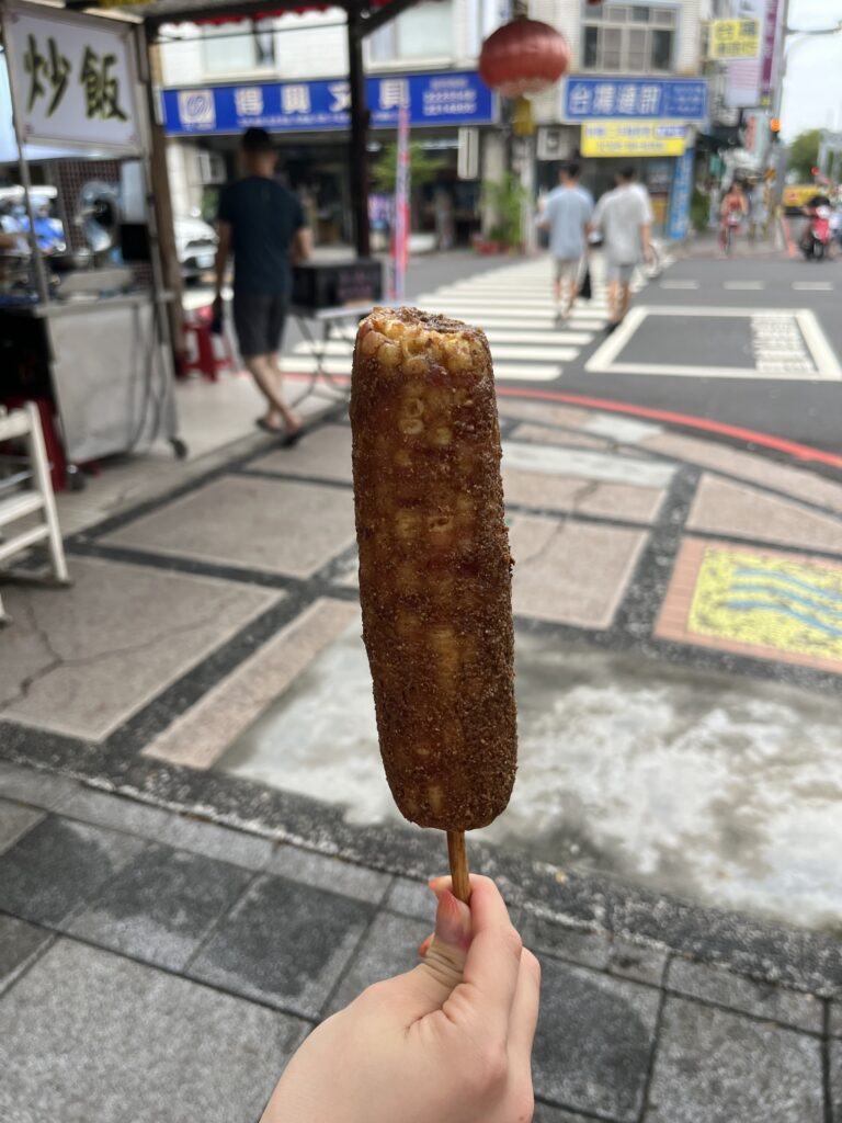 Shi Tou Xian soy sauce grilled corn