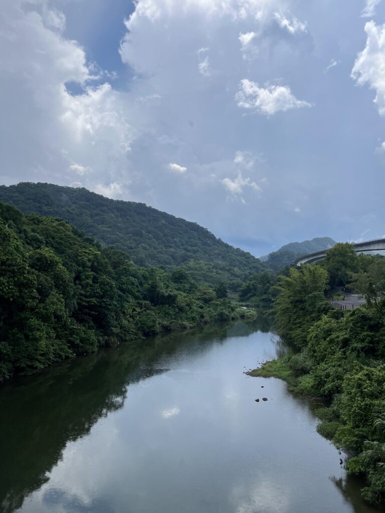 Shifen river view