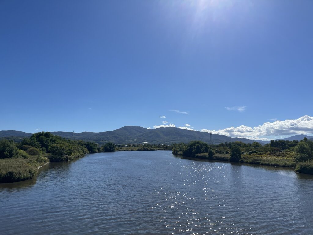 View from Yoichi Bridge