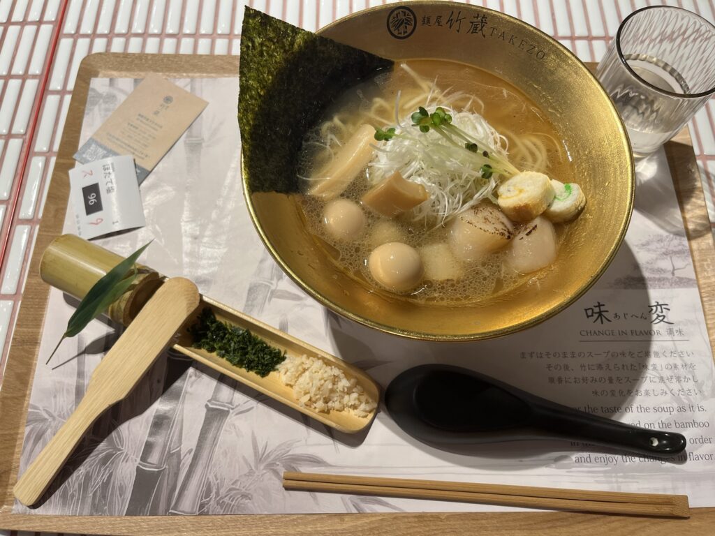 Takezo Scallop Salt Ramen