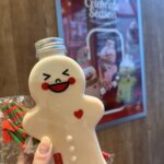 Gong Cha Gingerbread Man Strawberry Alishan Oolong Milk Tea