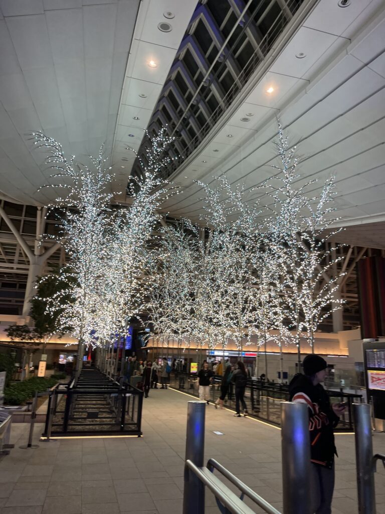 Haneda Airport Holiday Decorations