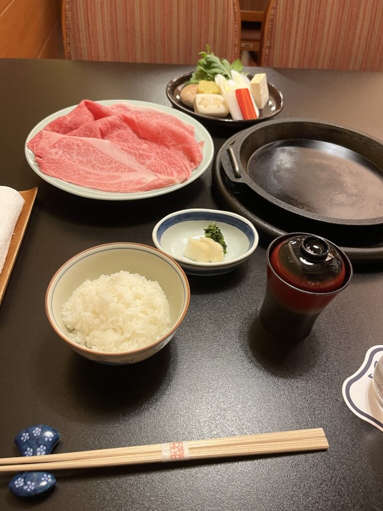 Imahan Sukiyaki Set