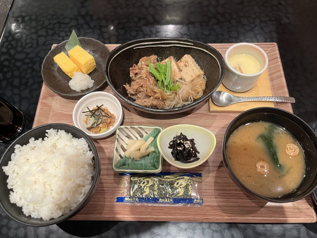 Suginoko Stewed Beef Set meal