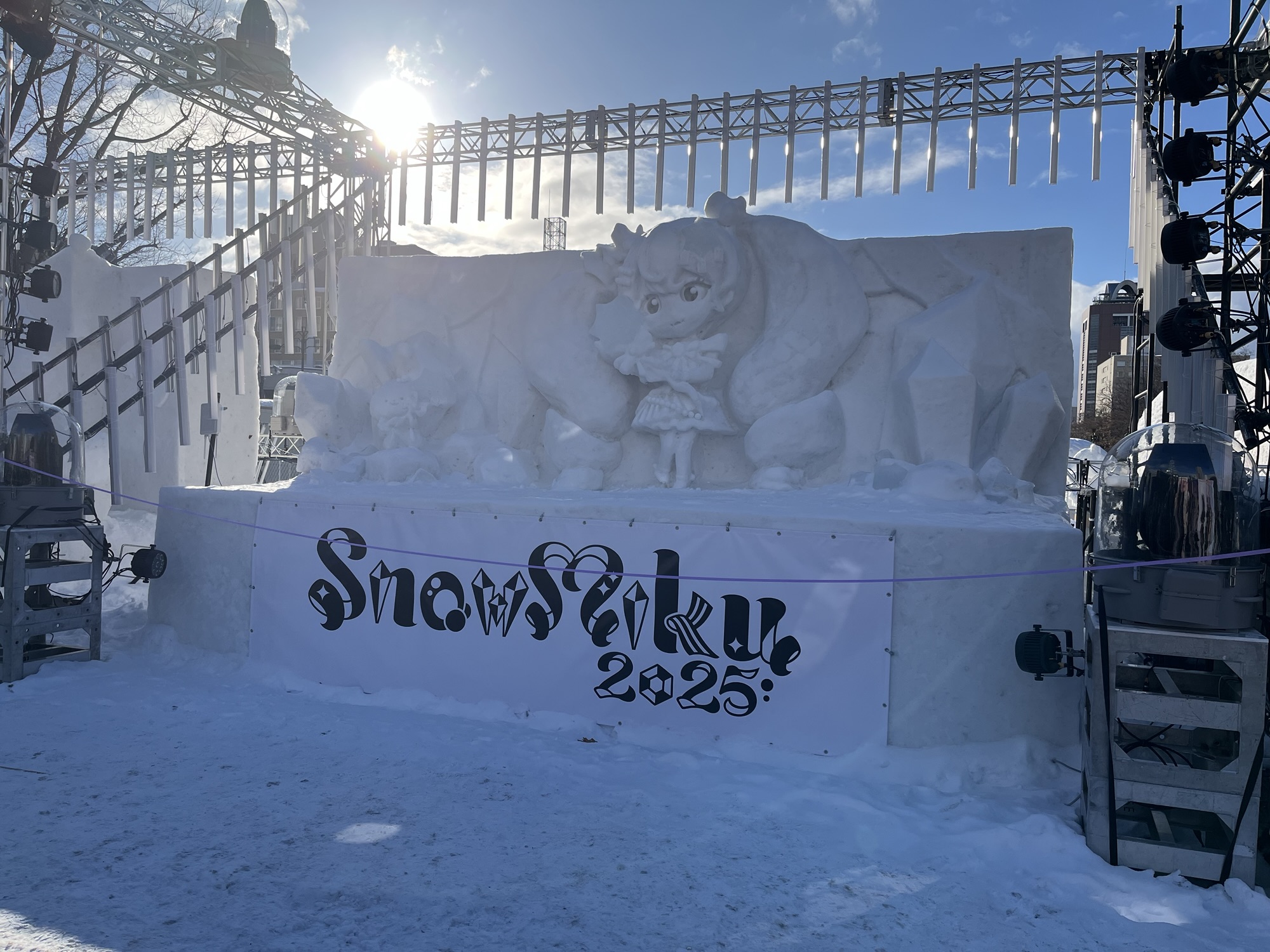 2025 Sapporo Snow Festival Snow Miku