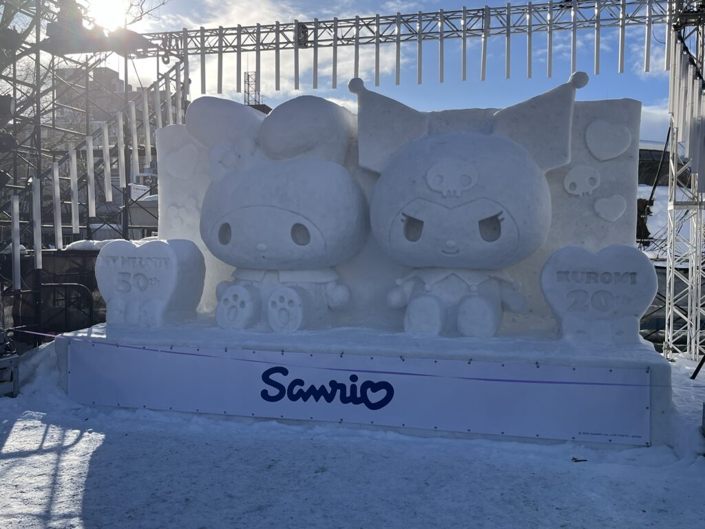 2025 Sapporo Snow Festival Sanrio 