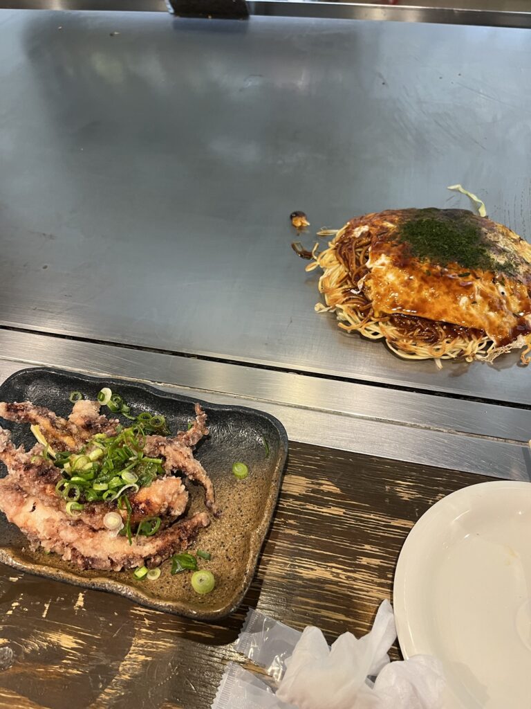 Okonomiyaki Micchan squid legs