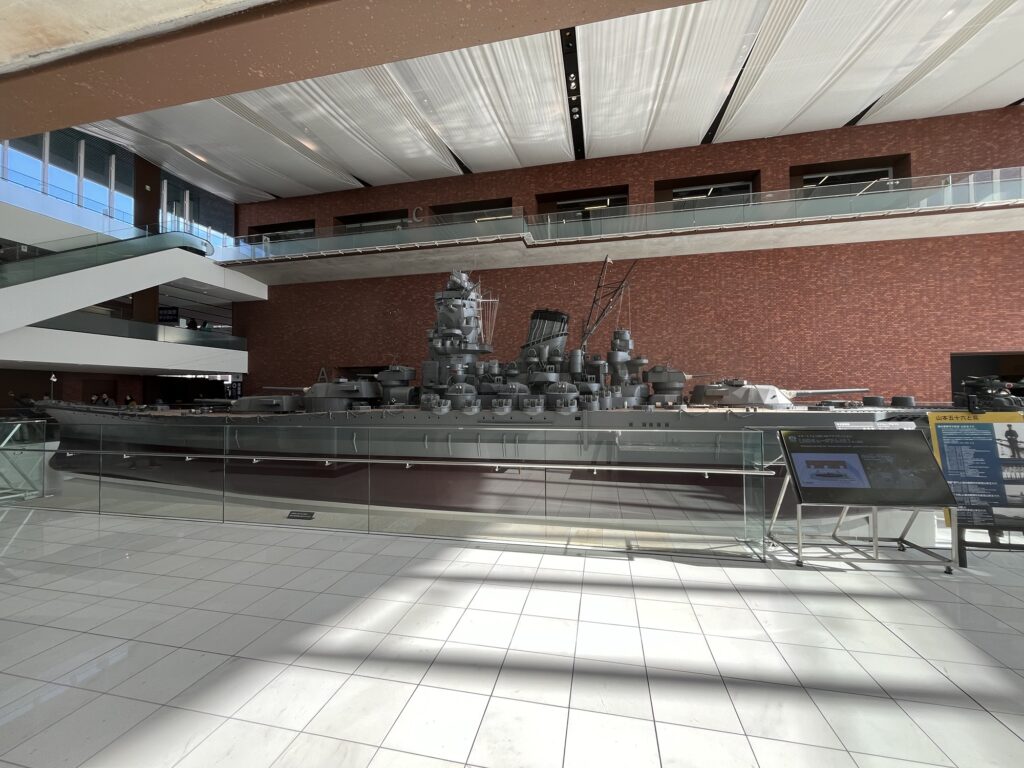 Yamato Museum scale model