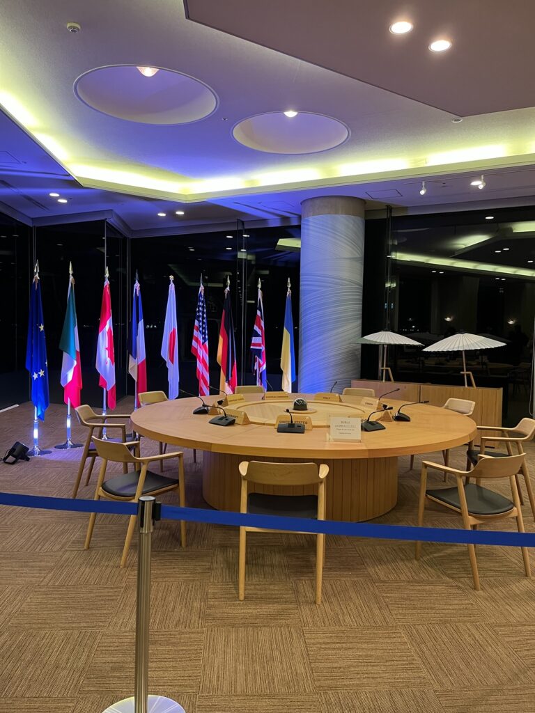 2023 G7 Summit Table
