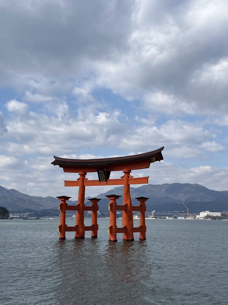 Itsukushima Shrine High Tide