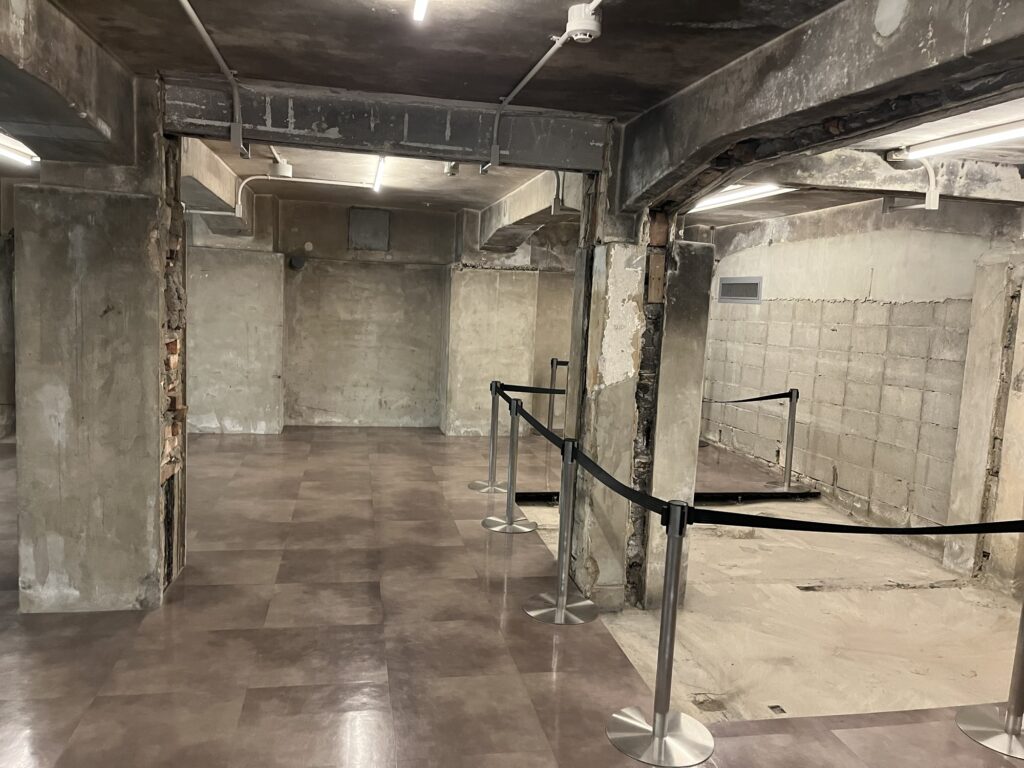 Hiroshima Peace Memorial Park Rest House Basement
