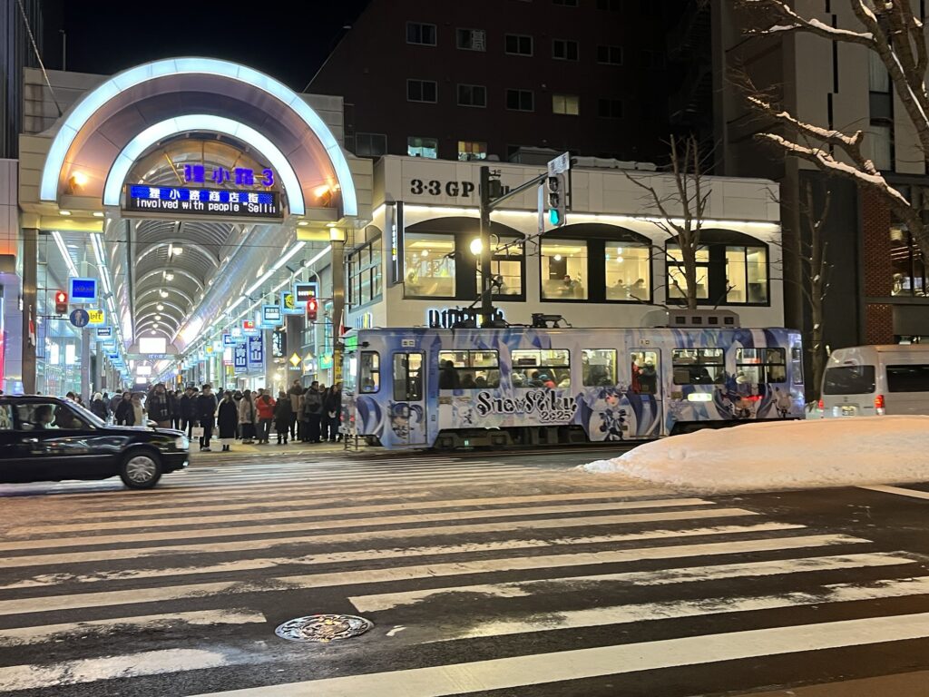 2025 Snow Miku Tram