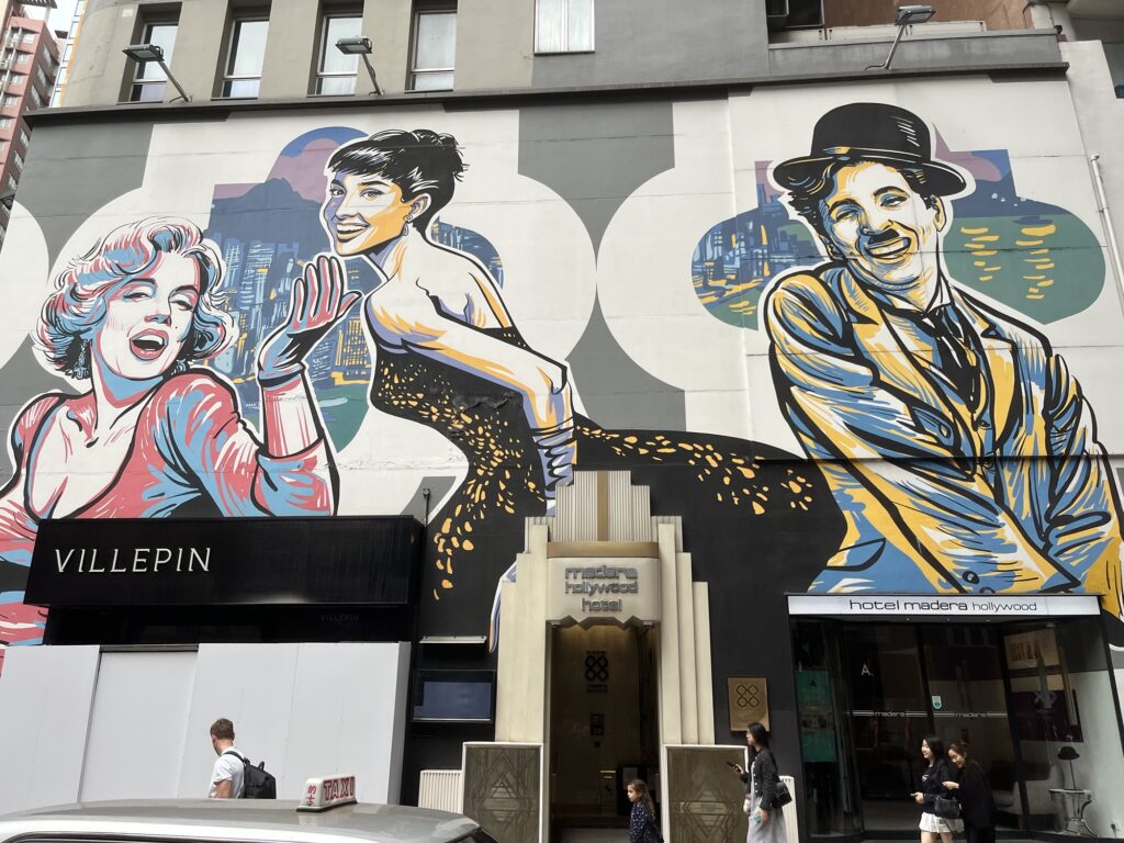 Hotel Madera Hollywood Mural