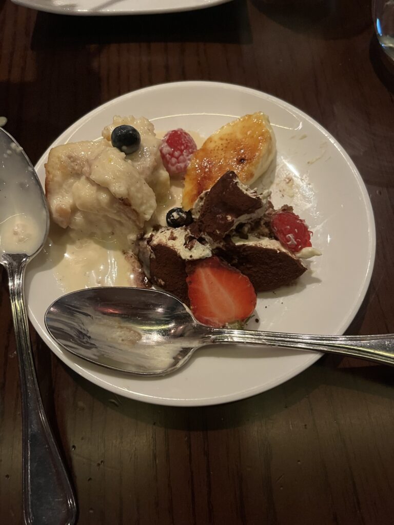 The Peak Lookout dessert