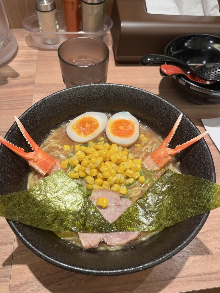 Menya Kaikou Crab Broth miso ramen