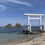 Sakurai Shrine Futamigaura Torii and Couple Stones