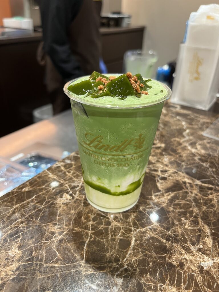 Lindt Koi Tenku no Match Chocolat Drink