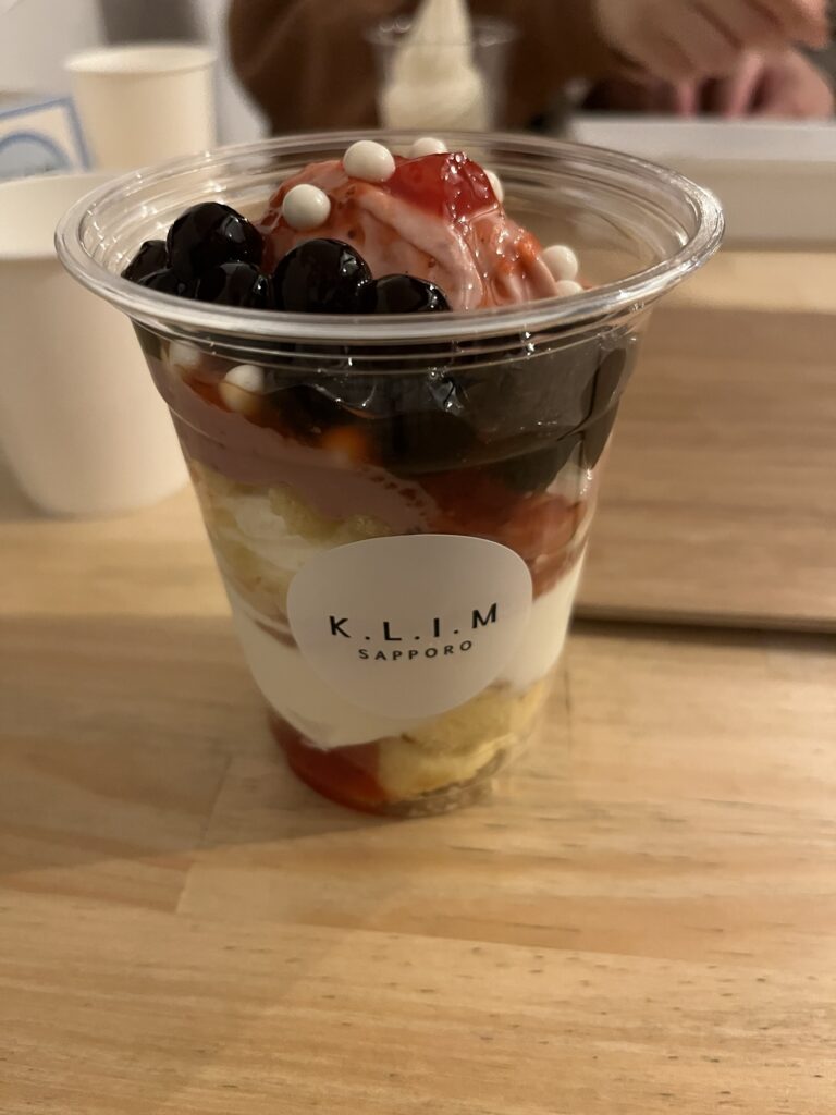 K.L.I.M Susukino Spring Strawberry Parfait