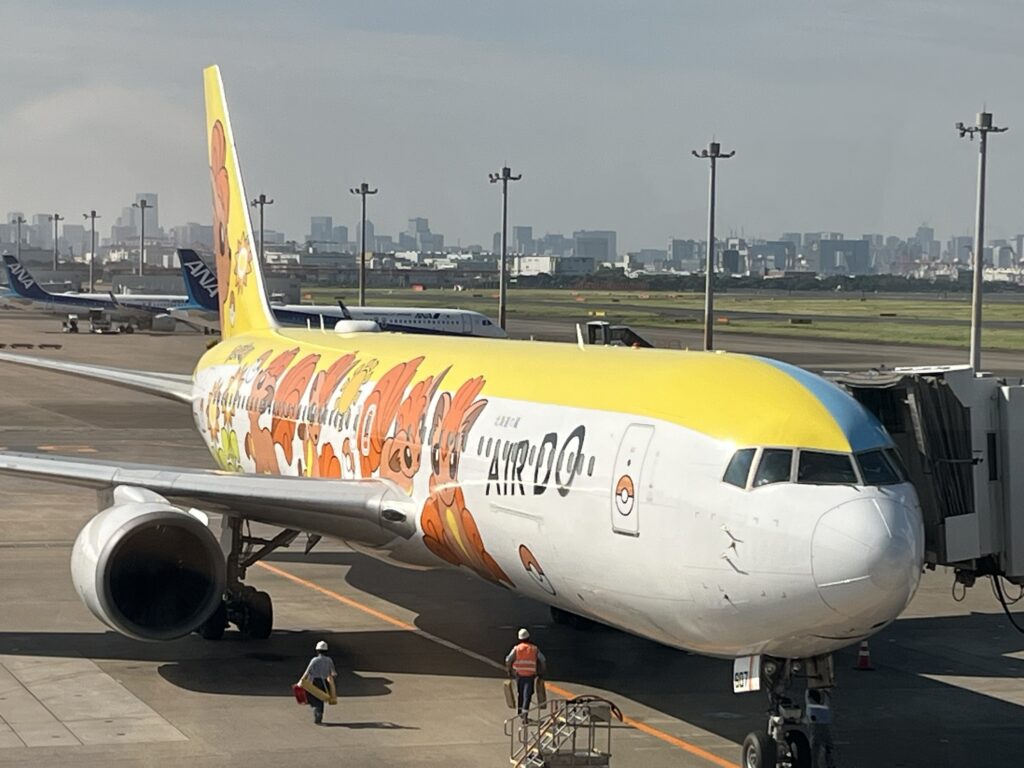 Air Do Vukpix Plane Vulpix Side