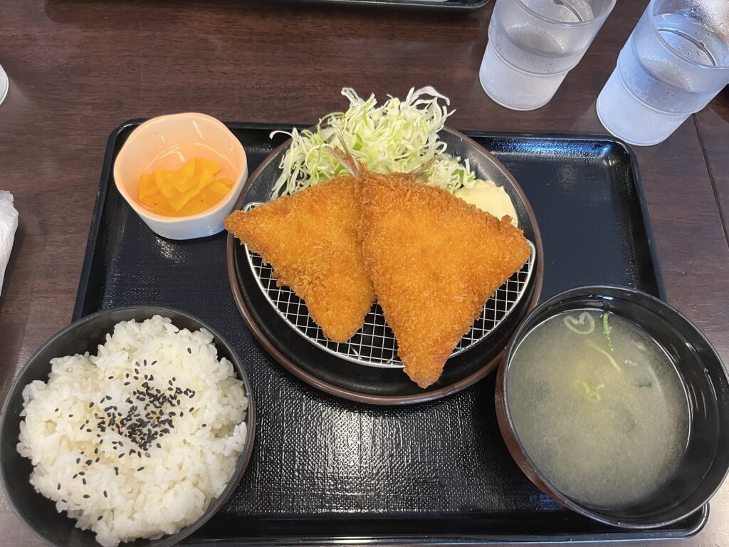 Narutoya Aji-Fry Teishoku